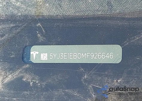 2021 Tesla Model 3 Long Range Dual Motor All-Wheel Drive from USA, damaged, VIN 5YJ3E1EB0MF926646